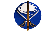 Swipe Up Royal Blue Sticker by Buffalo Sabres