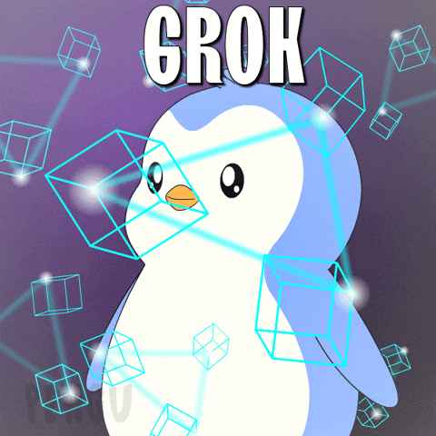 Calculate Artificial Intelligence GIF by Pudgy Penguins