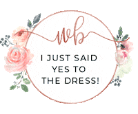 Wb I Said Yes To The Dress Sticker by weddingbelles