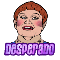 Kath And Kim Sharon Sticker by Art Simone