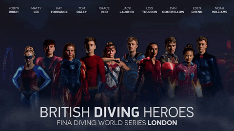 Tom Daley Hero GIF by British Swimming