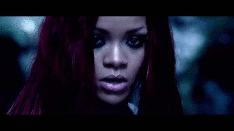 Red Hair Rihanna GIF