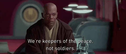 episode 2 were keepers of the peace not soldiers GIF by Star Wars