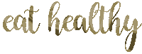 Eat Healthy Green Smoothie Sticker