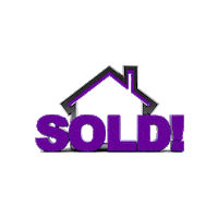 Sold House Sticker by Peter Kafkas