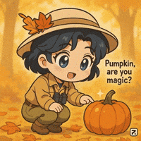 Pumpkin Hana GIF by Persona