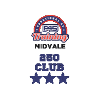 F45 250 Club Sticker by f45trainingmidvale