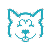 a_4_pattes_paris dog paris chien dogshop Sticker