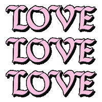 Pink Love Sticker by prettylittlething
