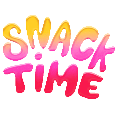 Happy Snack Time Sticker by megan lockhart