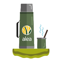 Aleaycia agro mate alea aleaycia Sticker