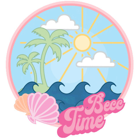 BeccStudio giphyupload beccstudio becc beccbeach Sticker