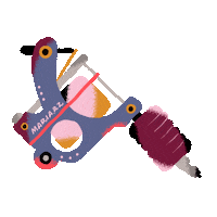 flash tattoo Sticker by maruhrz
