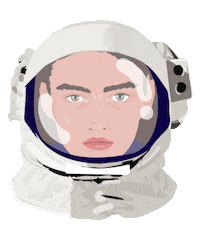 space explore Sticker by Refinery29
