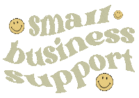 kelsiewolfleydesigns retro business support simple Sticker