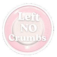 No Crumbs Sticker by NZ Collab