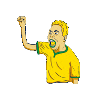 ivanaribeiro olimpiadas copa america copa do mundo bolsominion Sticker