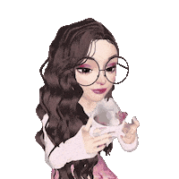 Girl Coffee Sticker by Bel Diniz