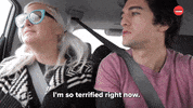 Scared First Snow GIF by BuzzFeed