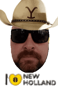 BrisvegasMachinery fan tractors new holland aaron lubbers Sticker