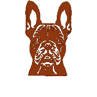 French Bulldog Dog Sticker