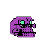 Pixel Style Sticker