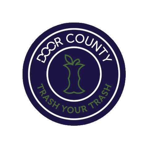 doorcounty giphygifmaker wisconsin leave no trace lnt Sticker