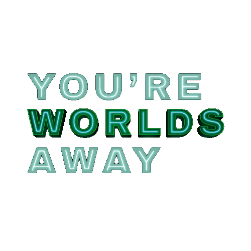 worlds away karramusic Sticker by MYRNE