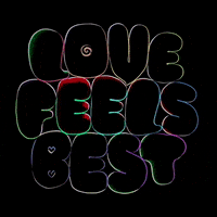 Rainbow Love GIF