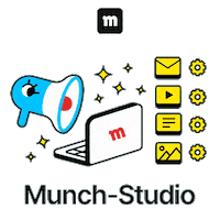 Announcement Socialmarketing Sticker by Munch