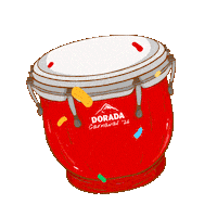 Carnaval Canarias Sticker by Cerveza Dorada
