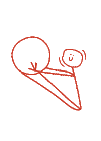 Tum Sticker by IDIT Design