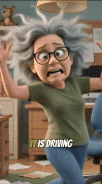 Losing My Mind Nuts GIF by EcoTek