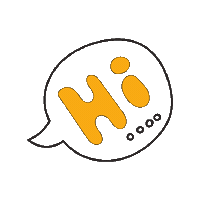 Fun Hello Sticker by Oxwhite_Official