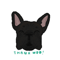 Dog Sticker by Ann of Facedit