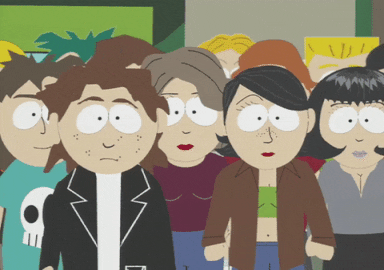 couple crowd GIF by South Park 