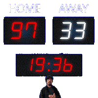 33 Away Sticker