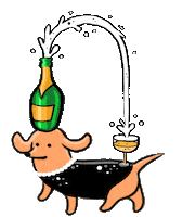 Celebrate New Year Sticker by Stefanie Shank
