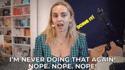 Never Again No GIF by HannahWitton