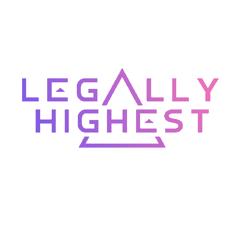 legallyhighest fun party celebrate drink Sticker