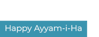 Bahai Ayyam-I-Ha Sticker by Ema K