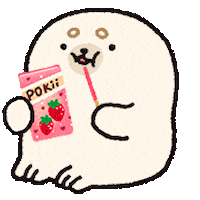 Snack Eating Sticker