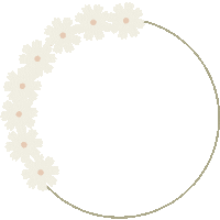 Flowers Tiara Sticker