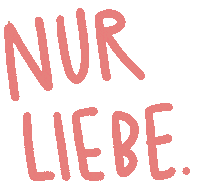 Hab Dich Lieb Couple Sticker by Revelle