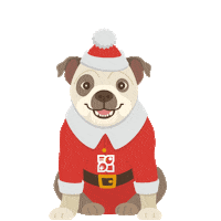 Christmas Puppies Sticker by Petland Florida