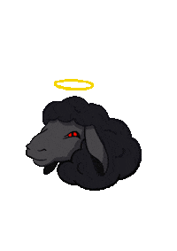 Hamburg Blacksheep Sticker by Just Fitteds