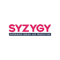 Syzygyevents design events production syzygy Sticker