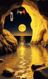 Amigos Luna GIF by Murcianys LLC