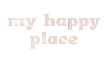 My Happy Place Sticker