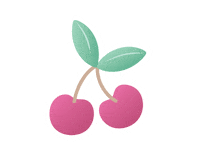 Beducated food sweet fruit berry Sticker